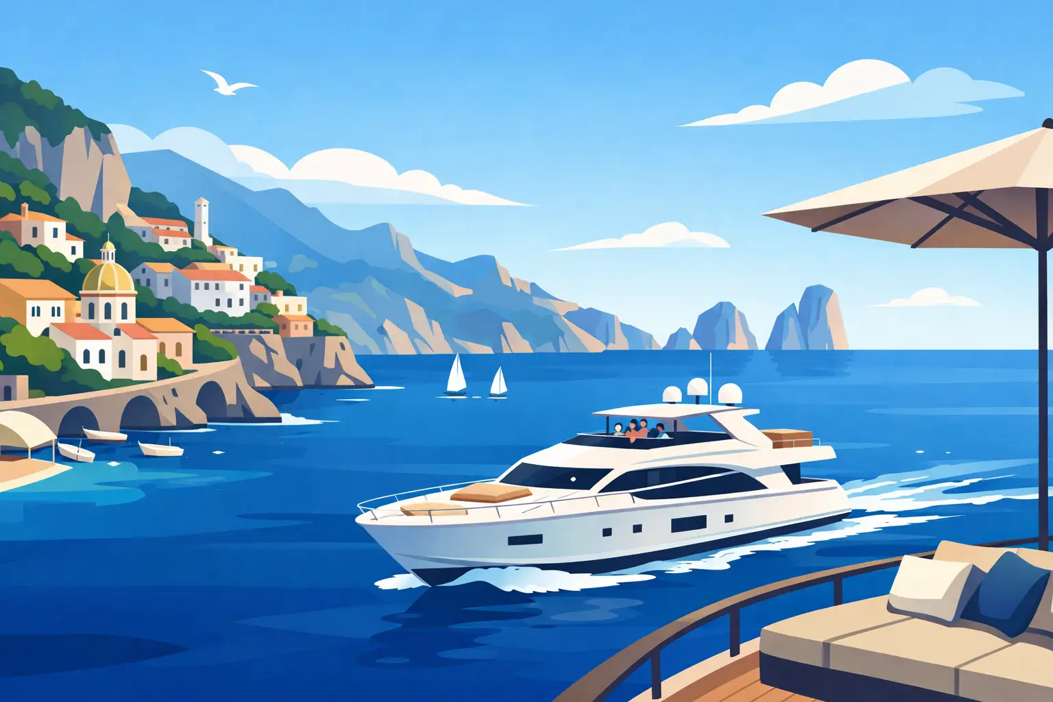 Amalfi Coast Yachting Guide for Private Days