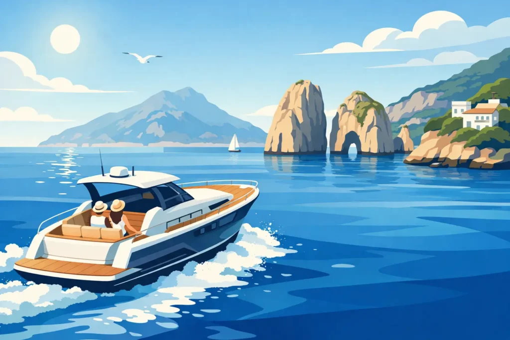 Luxury Boat Tour Capri for a Private Day