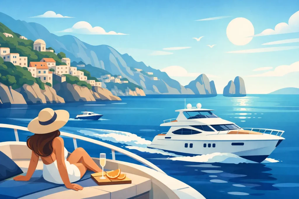 Best Yacht Day Experiences on the Amalfi Coast